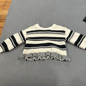 Zara toddler striped sweater